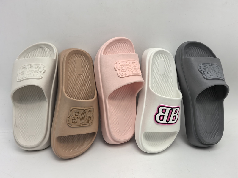 GRS Home Slipper Pillow Slide Sandal Softer EVA Cushion Waterproof Breathable Anti-Slip Massage Lightweight Upper Printed Design